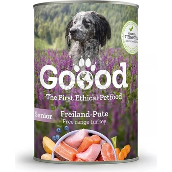 Goood Senior консерва за кучета - пуйка и пъстърва 800 г