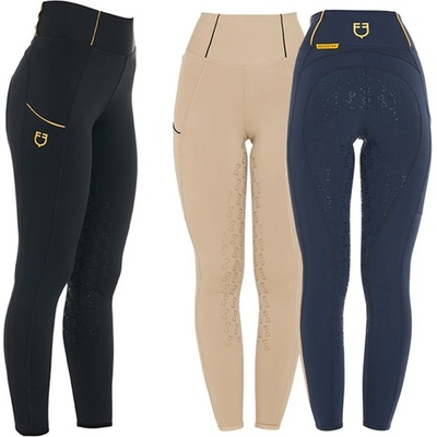 Equestro Jeggings Full Grip dámské černá – Zboží Mobilmania