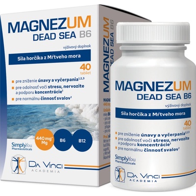 Da Vinci Academia Magnezum Dead Sea 40 tabliet
