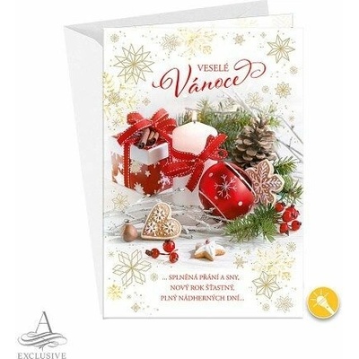 ARGUS Vánoční přání s vlastní nahrávkou 71-7003c – Hledejceny.cz