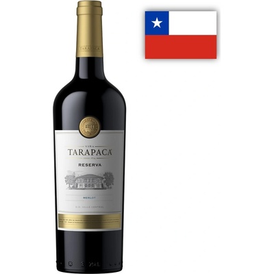 Tarapacá Merlot Reserva 13% 0,75 l (holá láhev)