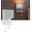 Paulmann 78913 - LED/2, 5W + 1xE27/40W Настенно осветително тяло с USB MERANI 230V (W4782)