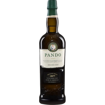 Pando Sherry Very Dry Superior suché 15% 0,75 l (holá láhev) – Zboží Dáma