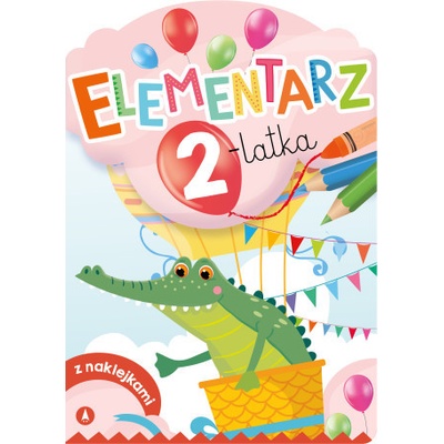 Elementarz 2-latka z naklejkami. Wydawnictwo Skrzat