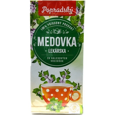Baliarne obchodu Poprad Meduňka lékařská 20 x 1,5 g