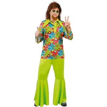 Image 1 of Fiestas Guirca Мъжки костюм - Хипи Размер - Възрастни: XL