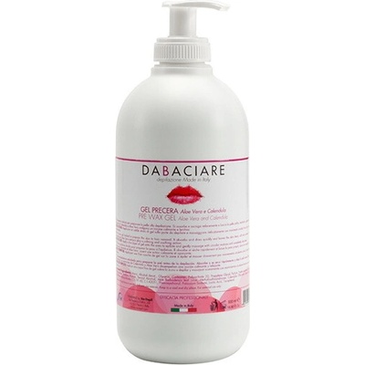 DABACIARE Předdepilační gel s aloe vera a měsíčkem 500 ml