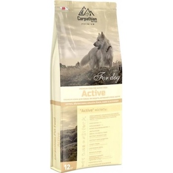 Image 1 of Carpathian Pet Food Carpathian Premium Dog Active - суха храна за пораснали кучета от всички породи с пилешко месо, с повишена активност, 12 кг - Украйна