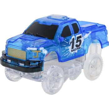 RKToys Svítící autodráha VARIABLE Speed Track 162 dílů se smyčkami