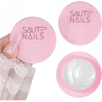 Saute Nails gél na nechty One Touch Clear 30g