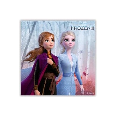 Procos Papierové obrúsky Ľadové kráľovstvo 2 25x25 cm 20 ks