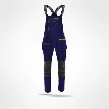 SARA Работен полугащеризон Monter Navy с много удобни джобове (1-21-560-22-71)