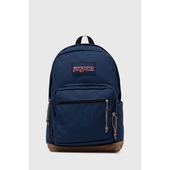 JanSport Раница Jansport в тъмносиньо голям размер с десен (EK0A5BAPN541)