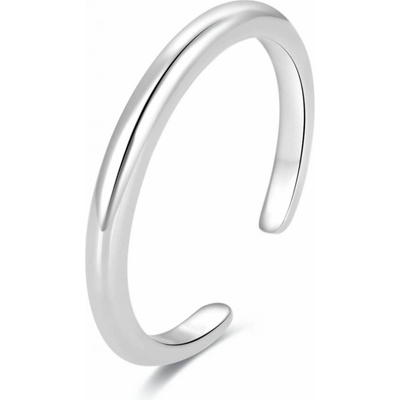 Beneto Minimalistický strieborný prsteň na nohu AGGF494