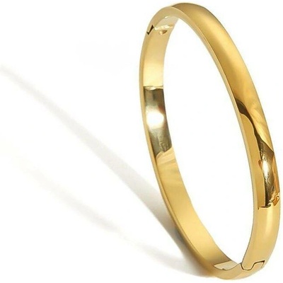 Bangles.cz náramek chirurgická ocel Bangle M gold 594