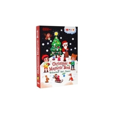 Magnetická kniha Vánoce / Christmas Magnetic Book - kolektiv autorů