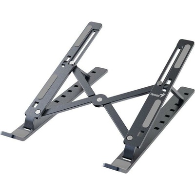 Genius G-Stand M250, Podstavec, pro notebook, tablet a telefon, nastavitelný, skládací, nosnost 15kg, hliníkový, šedý – Hledejceny.cz