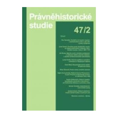 Právněhistorické studie 47-2