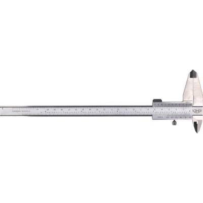 Kovoinox Posuvné meradlo s hĺbkomerem KINEX 200 mm, 0,02 mm, aretácia skrutkou, paralelné vedenie, monoblok, TOP QUALITY, DIN 862