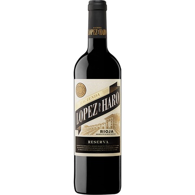 Lopez De Haro Rioja Reserva červené 13,5% 0,75 l (čistá fľaša)