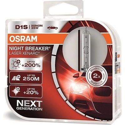 Osram Xenarc Night Breaker Laser D1S PK32d-2 85V 35W 2 ks 66140XNL-HCB