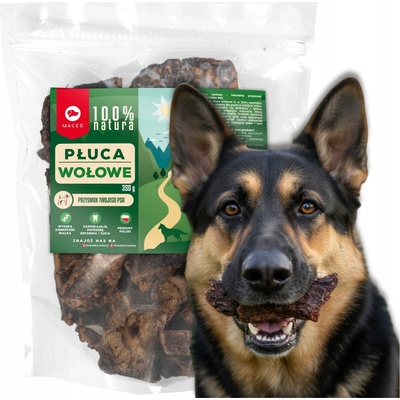 MACED Natural Sušené Hovězí plíce 350 g