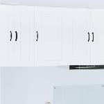 vidaXL Панел за миялна машина Kalmar Бяло 50 x 31 x 80 см (884684)
