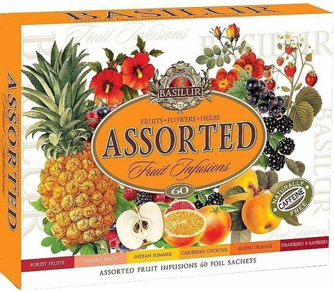 Basilur Fruit Infusions Assorted 60 sáčků
