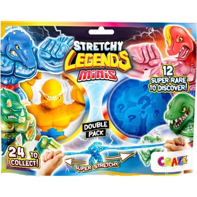 CRAZE Мини разтегливи създания Craze - Legends Minis Double, асортимент (C51467)