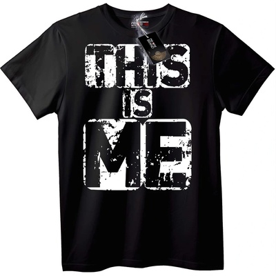 NOONEBRAND Тениска Това съм аз - 2XL, Black