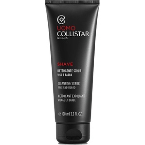 Collistar Uomo Face And Beard Cleansing Scrub почистващ пилинг за подготовка на кожата преди бръснене за мъже 100 мл