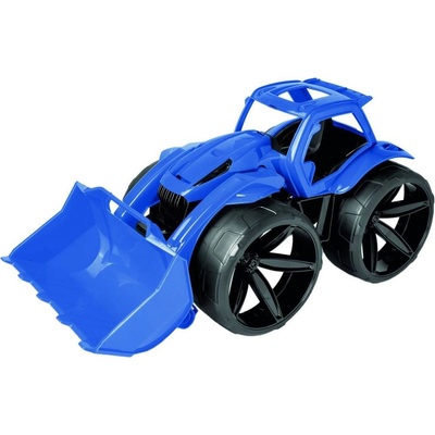 Wader Maxim Auto baby nakladačus 68cm velká kola modrý na písek
