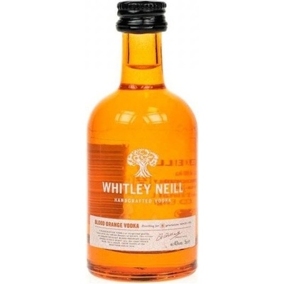 Whitley Neill Blood Orange VODKA 43% 0,05 l (holá láhev)