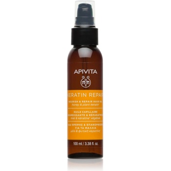 Image 1 of APIVITA Keratin Repair Nourish Repair Hair Oil олио за коса за суха и увредена коса 100ml