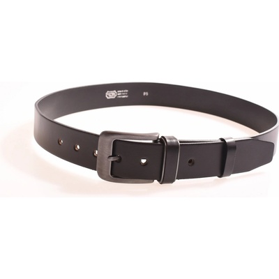 Penny Belts pánský kožený opasek 60012-2-PR1-60 černý