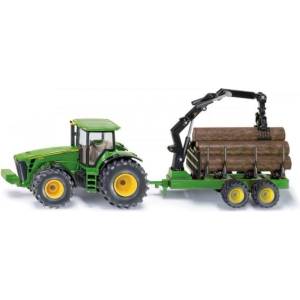 SIKU Farmer - Трактор John Deere с горски ремарке 1: 50 (1954)