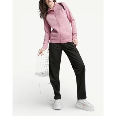 PUMA Classic Tricot Tracksuit Pink/Black