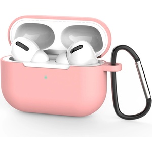 Techsuit Калъф за AirPods Pro 3, гладък ултратънък материал - Techsuit - силиконов калъф - тъмно розов