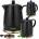 Ceramic kettle 1731 black 1.2 l 1200 w