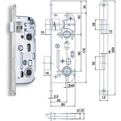 HOBES 90/60 01-16 P-L WC – Zboží Mobilmania