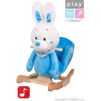 PlayTo hojdacie zvieratko modrá zajac