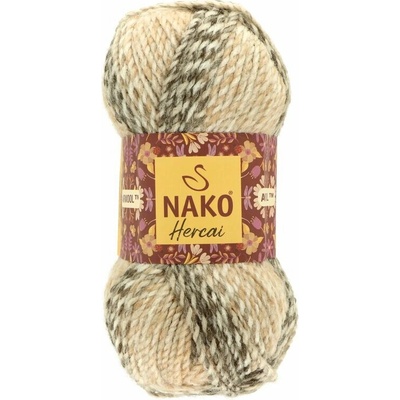 Nako Hercai 7309 béžová a sivá