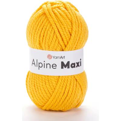 Yarn Art příze Alpine Maxi 679 žlutá