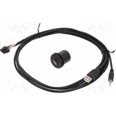 Delock 85718 20AWG 22AWG 28AWG 1,5m černý