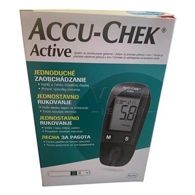ACCU-CHEK Active kit glukomer 1 set
