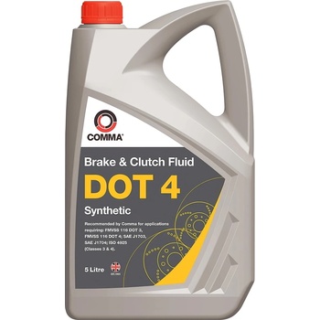 Image 1 of Comma Спирачна течност comma synthetic dot4 5 литра