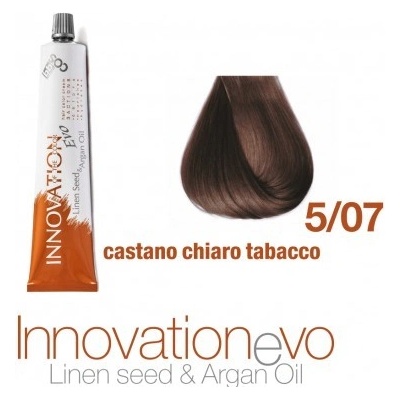 BBcos Innovation Evo farba na vlasy s arganovým olejom 5/07 100 ml