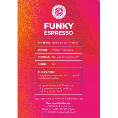 HAYB RWANDA MUHABURA FUNKY ANAEROBNÍ ESPRESSO 400 g