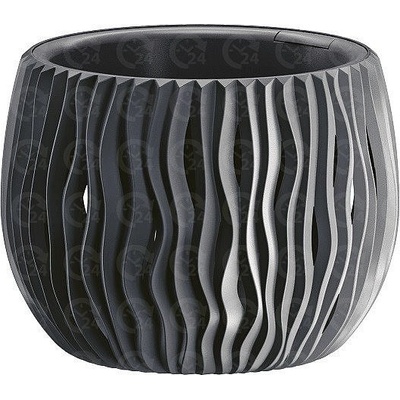 Prosperplast SANDY BOWL květináč 37 cm antracit