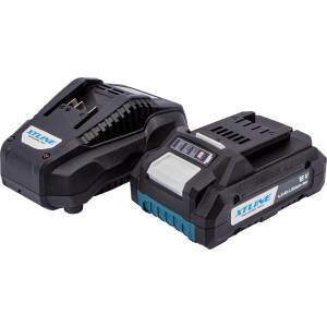 XTLINE XTLINE XT102888 / Батерия Li-Ion 18 V, 4.0 Ah SAMSUNG със зарядно устройство 3.5 A (XT102888)
